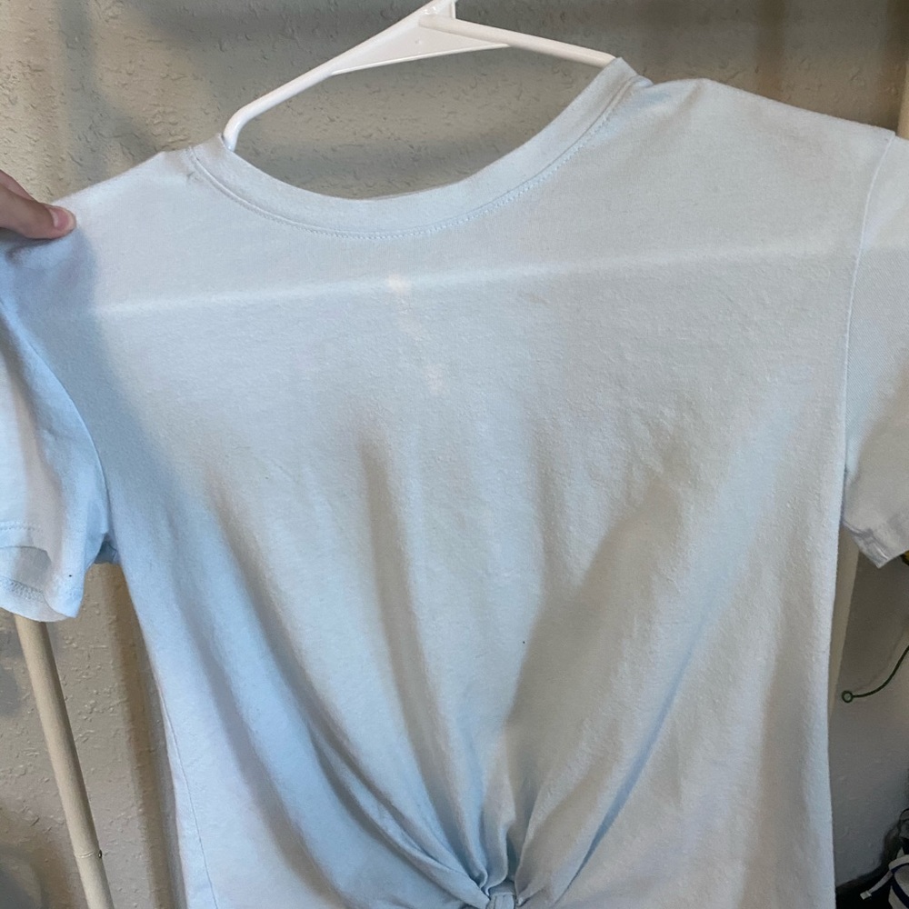 Blue tee shirt